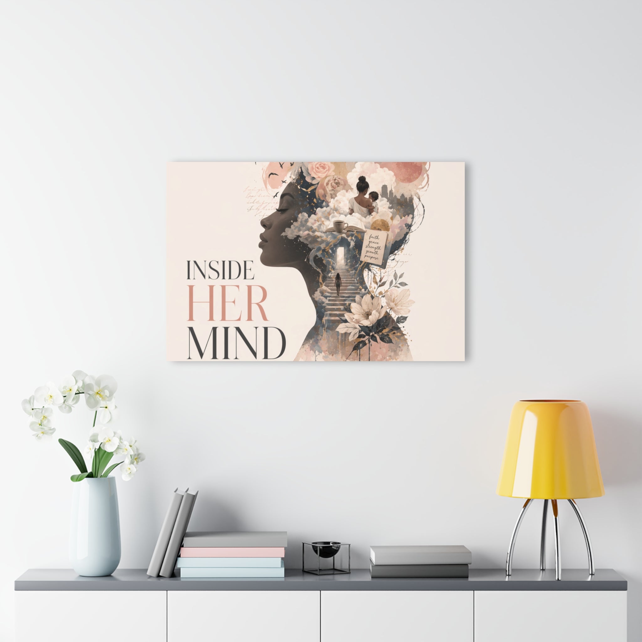 Inside Her Mind - Acrylic Prints (French Cleat Hanging)