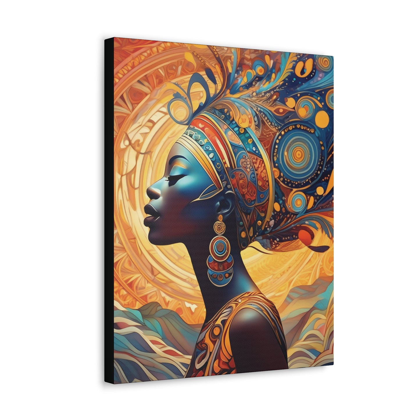 African Beauty - Canvas Gallery Wraps