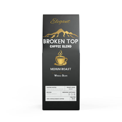 Elegant Broken Top Coffee Blend (Medium Roast)