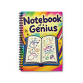 Notebook of a Genius - Spiral Notebook