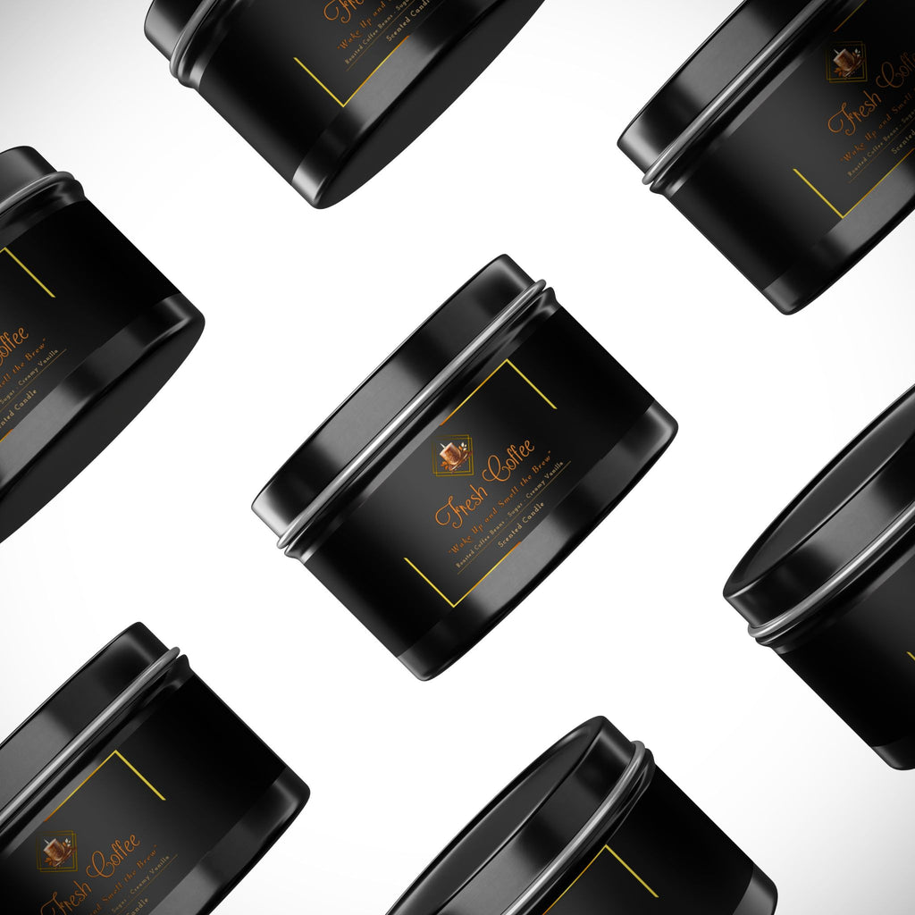Fresh Coffee - Tin Candles