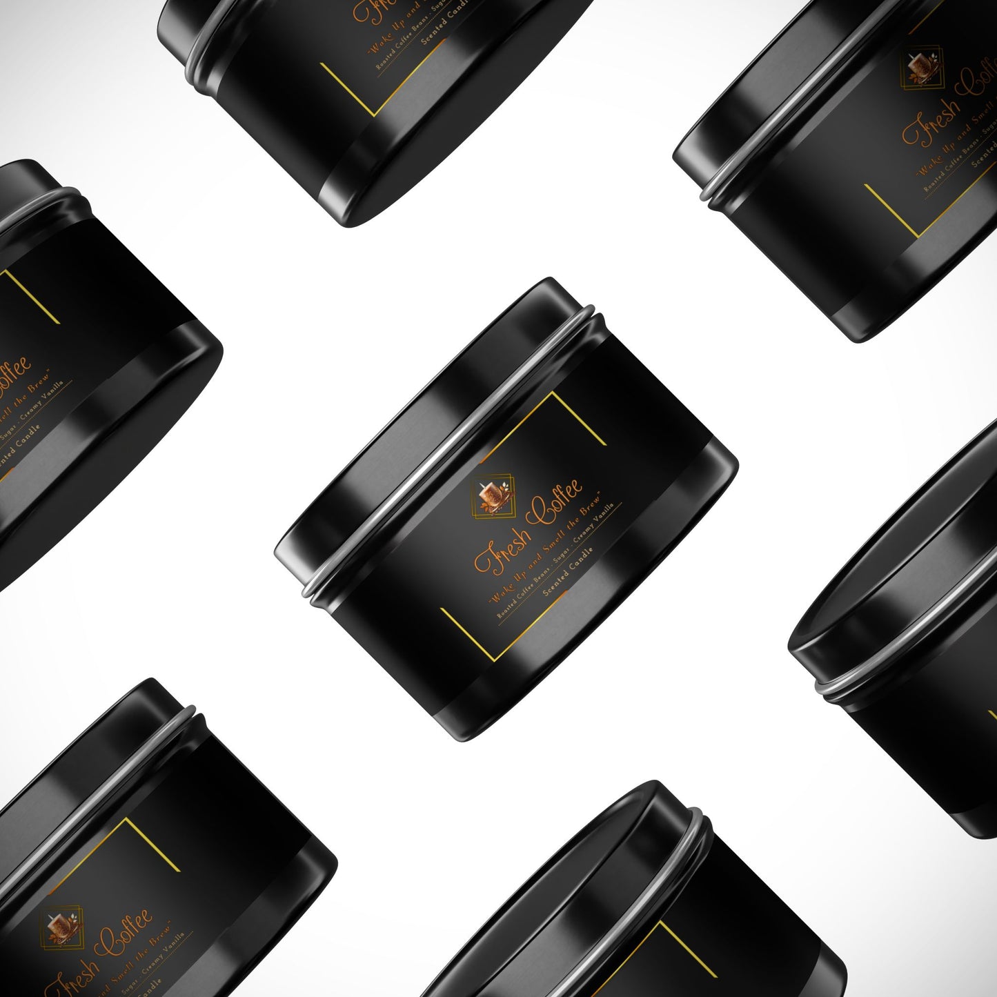 Fresh Coffee - Tin Candles