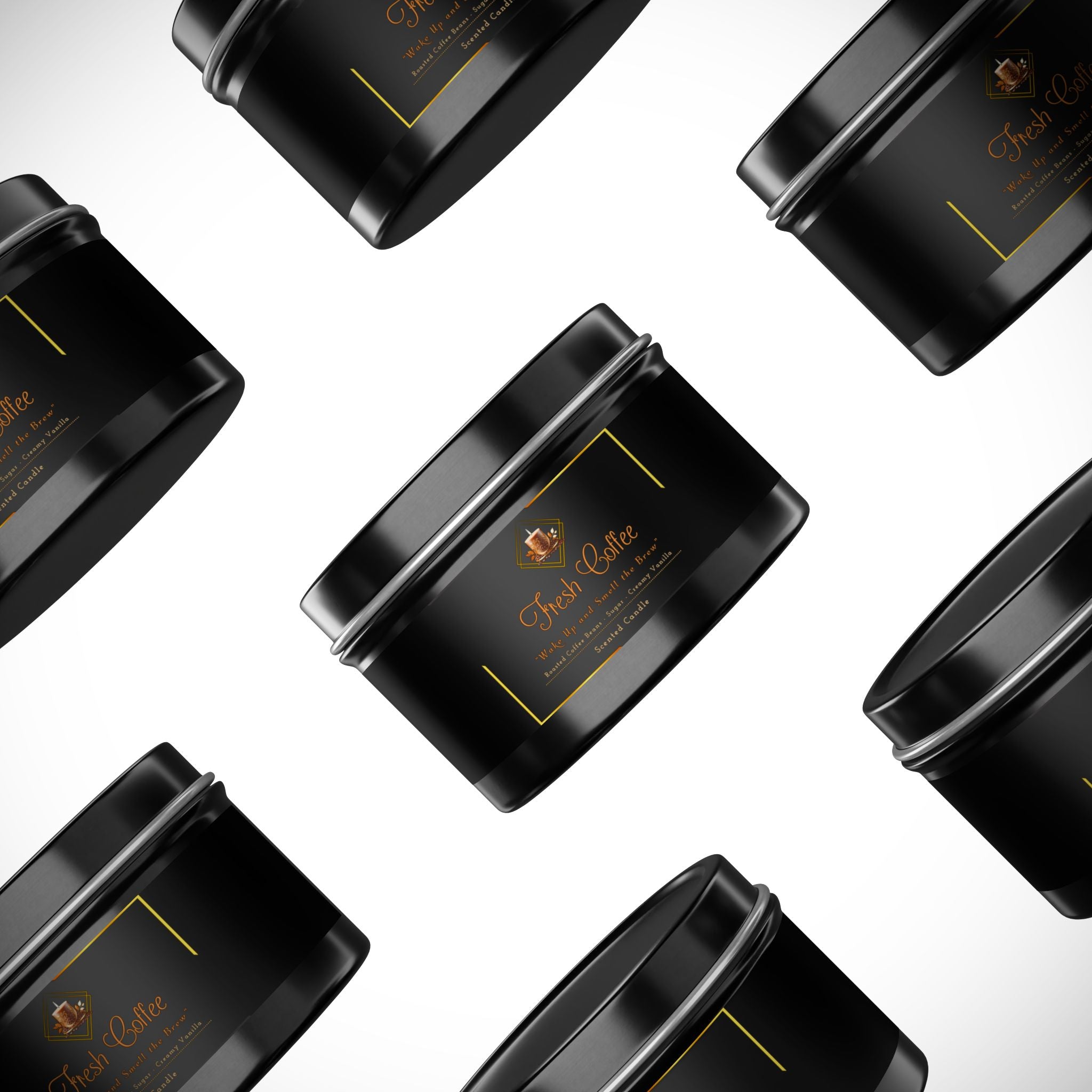 Fresh Coffee - Tin Candles
