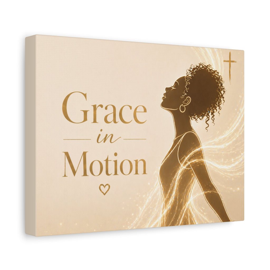 Grace In Motion - Matte Canvas Wall Art