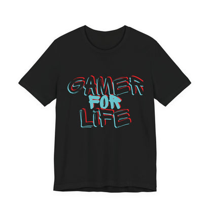 Gamer for Life - Unisex Jersey Short Sleeve Tee