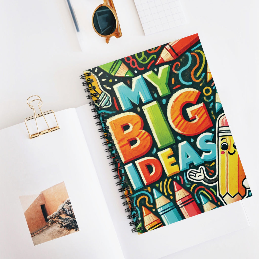 My Big Ideas - Spiral Notebook