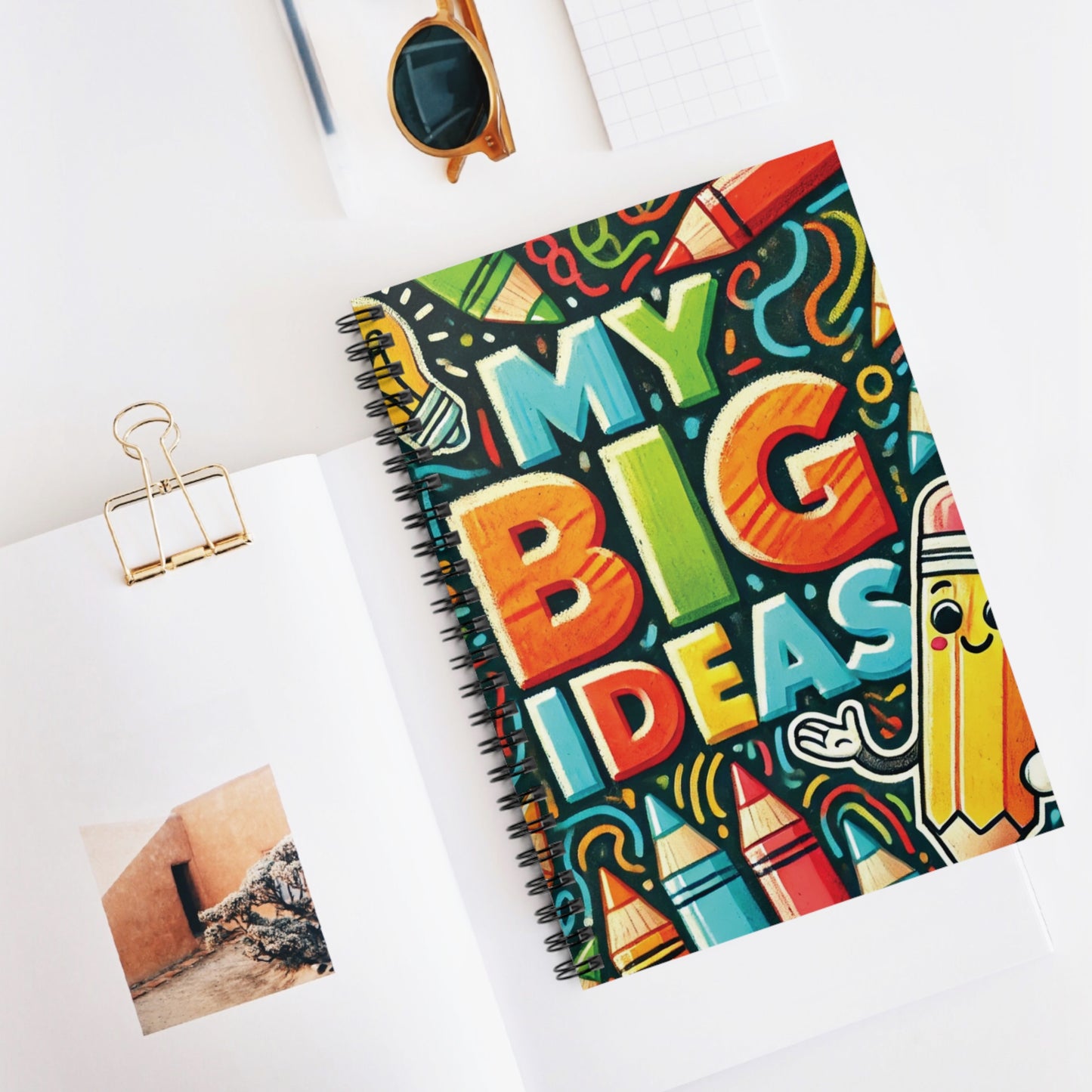 My Big Ideas - Spiral Notebook