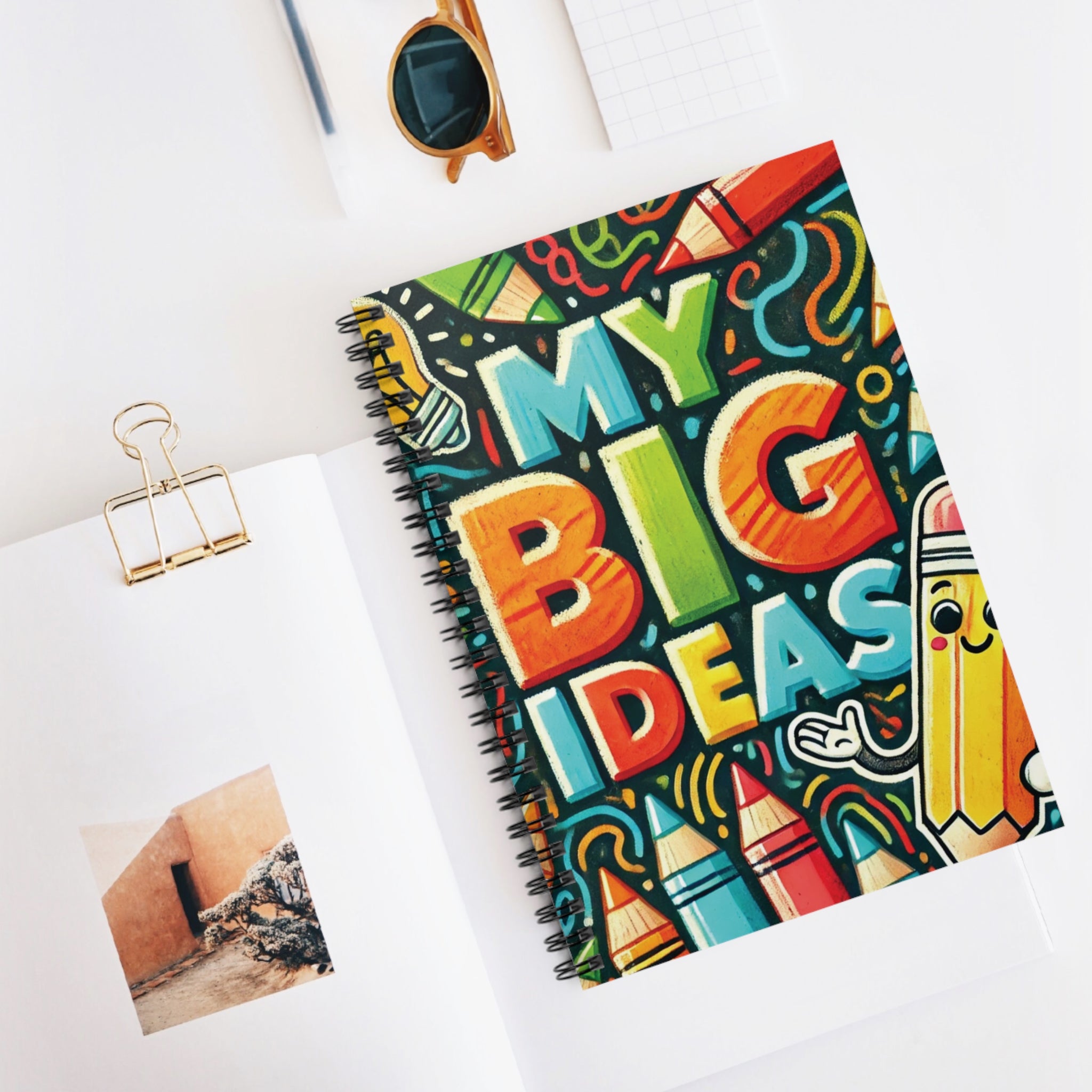 My Big Ideas - Spiral Notebook