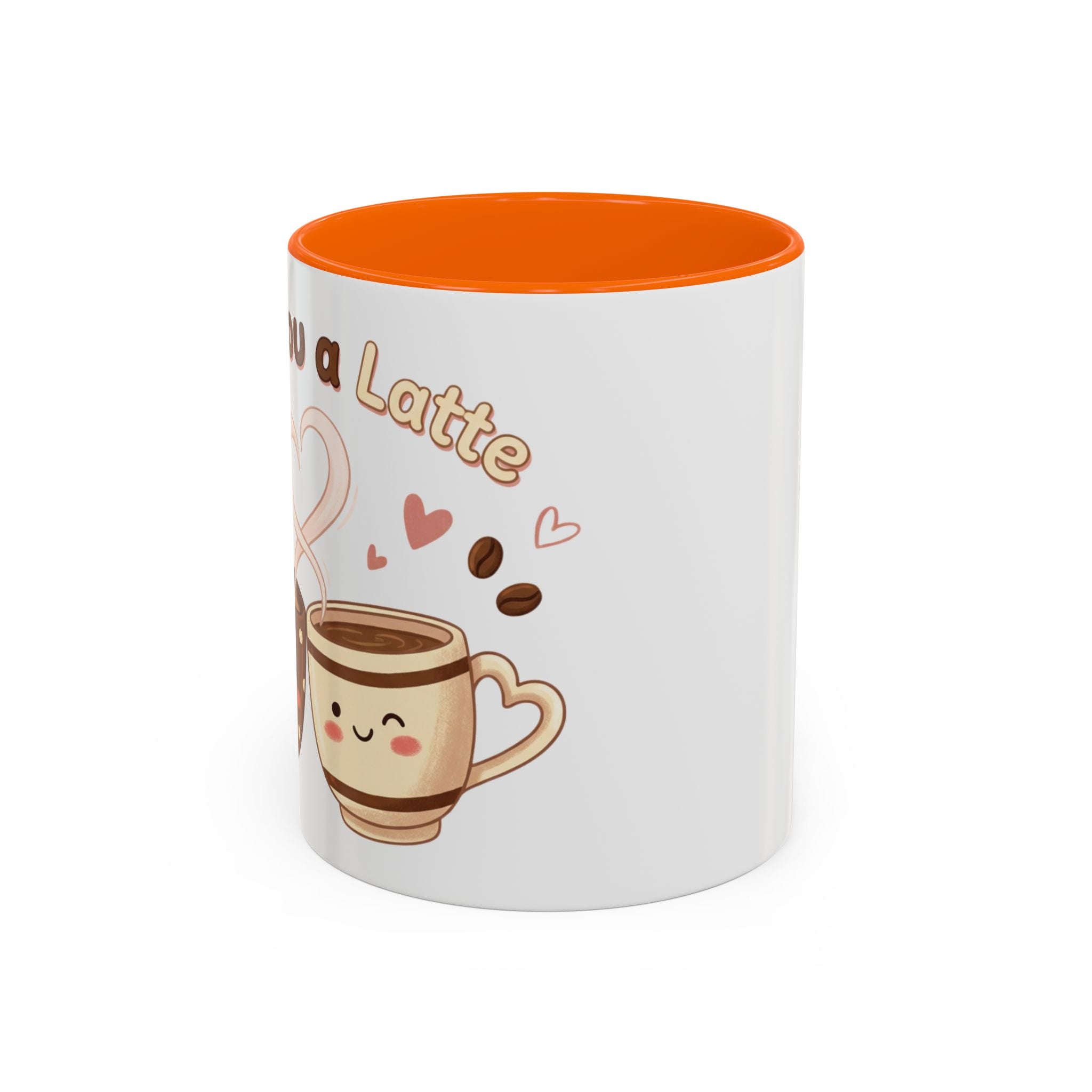 Love You A Latte – Accent Coffee Mug