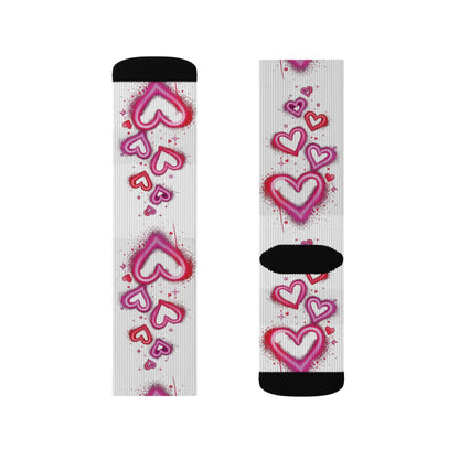 Valentine Hearts Socks