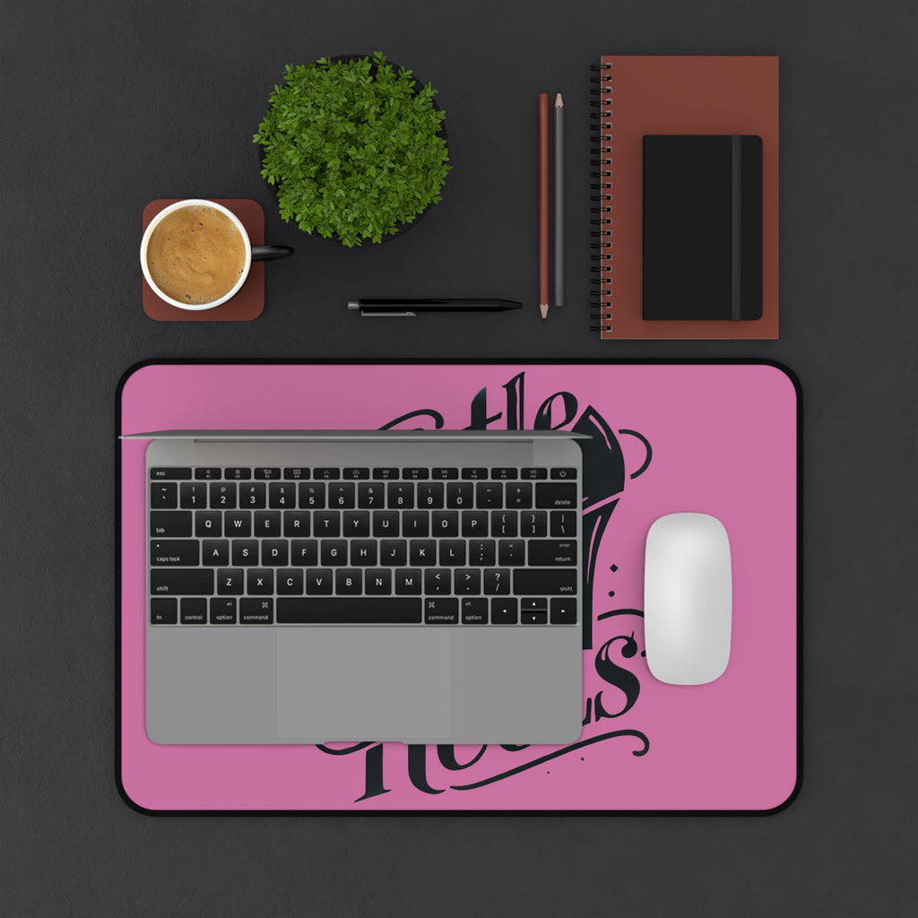 "Hustle in Heels" - Desk Mat
