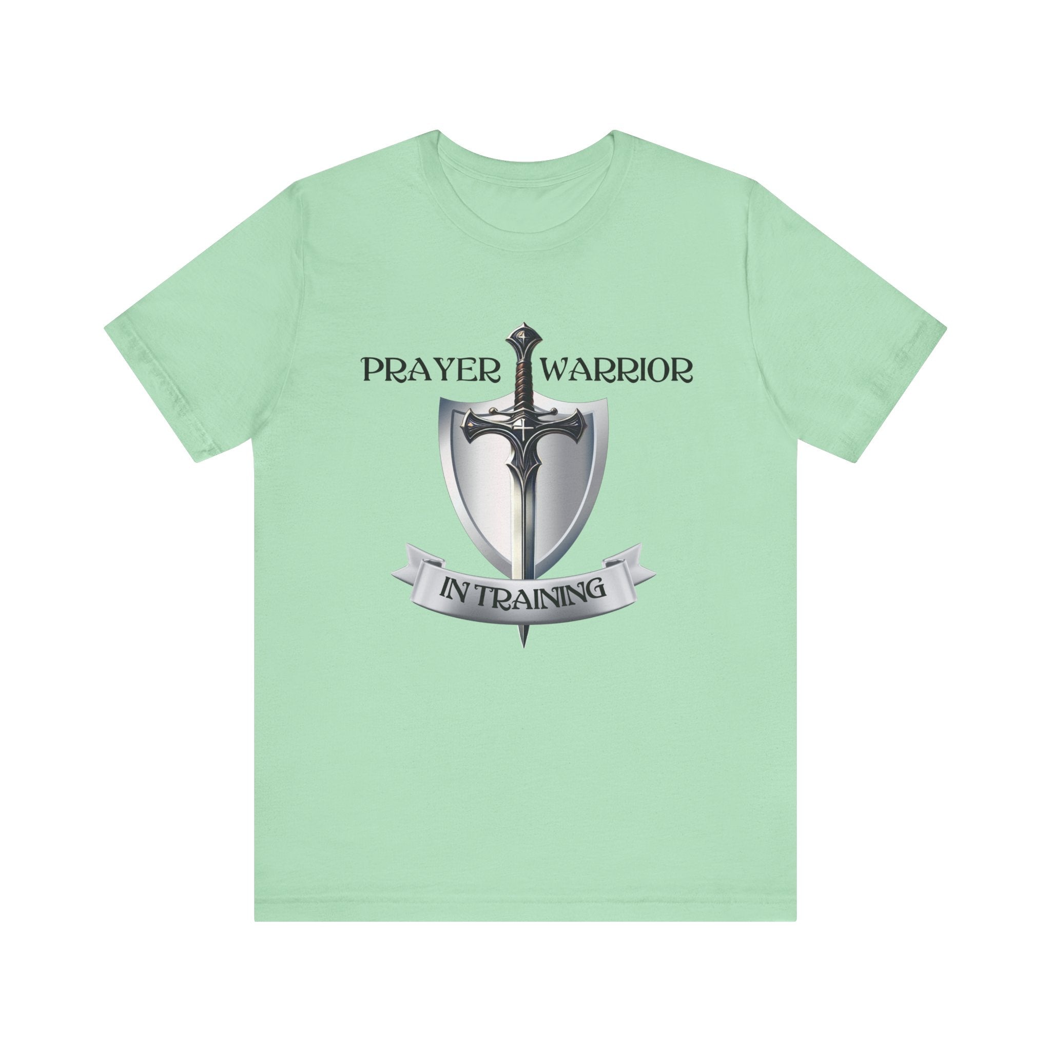 Prayer Warrior in Training - Unisex Jersey Short Sleeve Tee