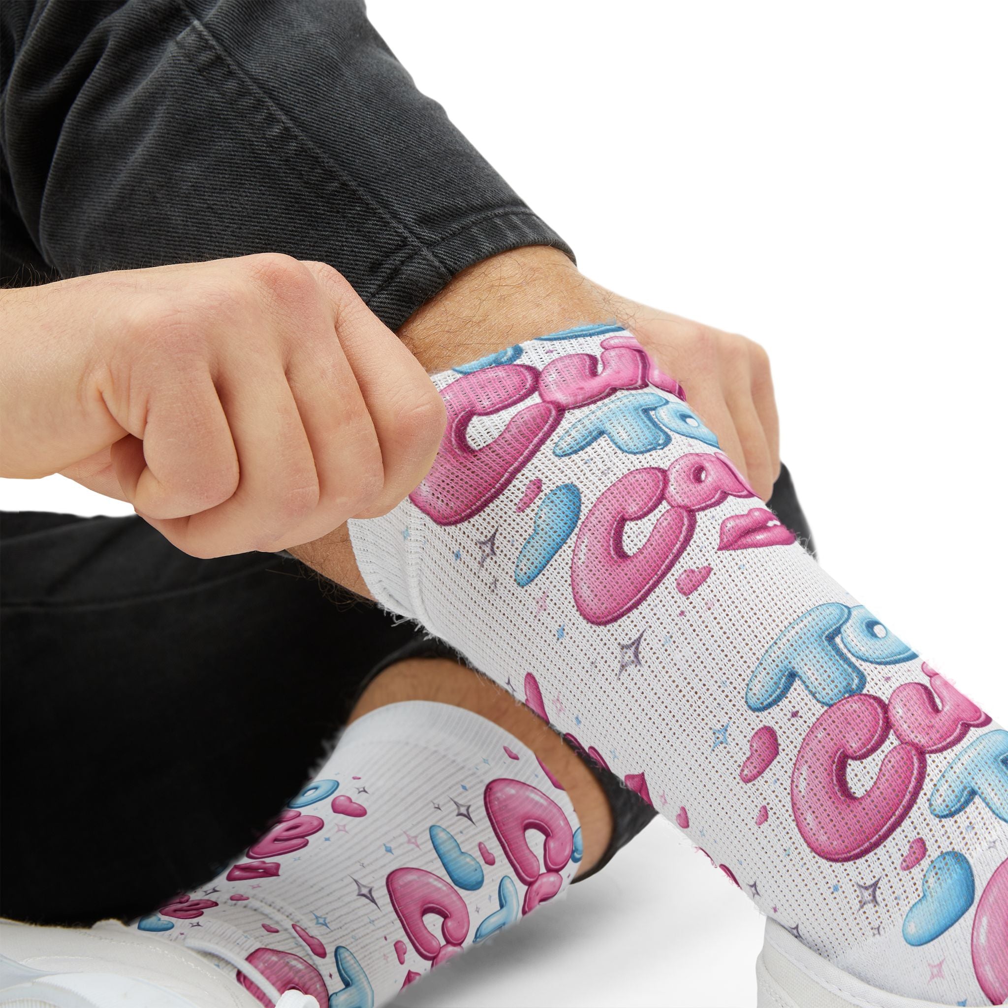 Too Cute to Care Socks