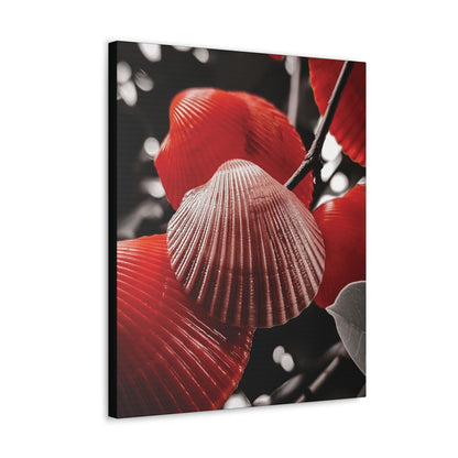 Red Shells - Canvas Gallery Wraps