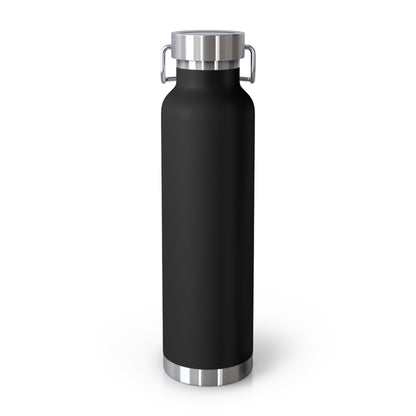 "Your Daily Dose of Hydration" - Copper Vacuum Insulated Bottle, 22oz - Creatively Designed Shop