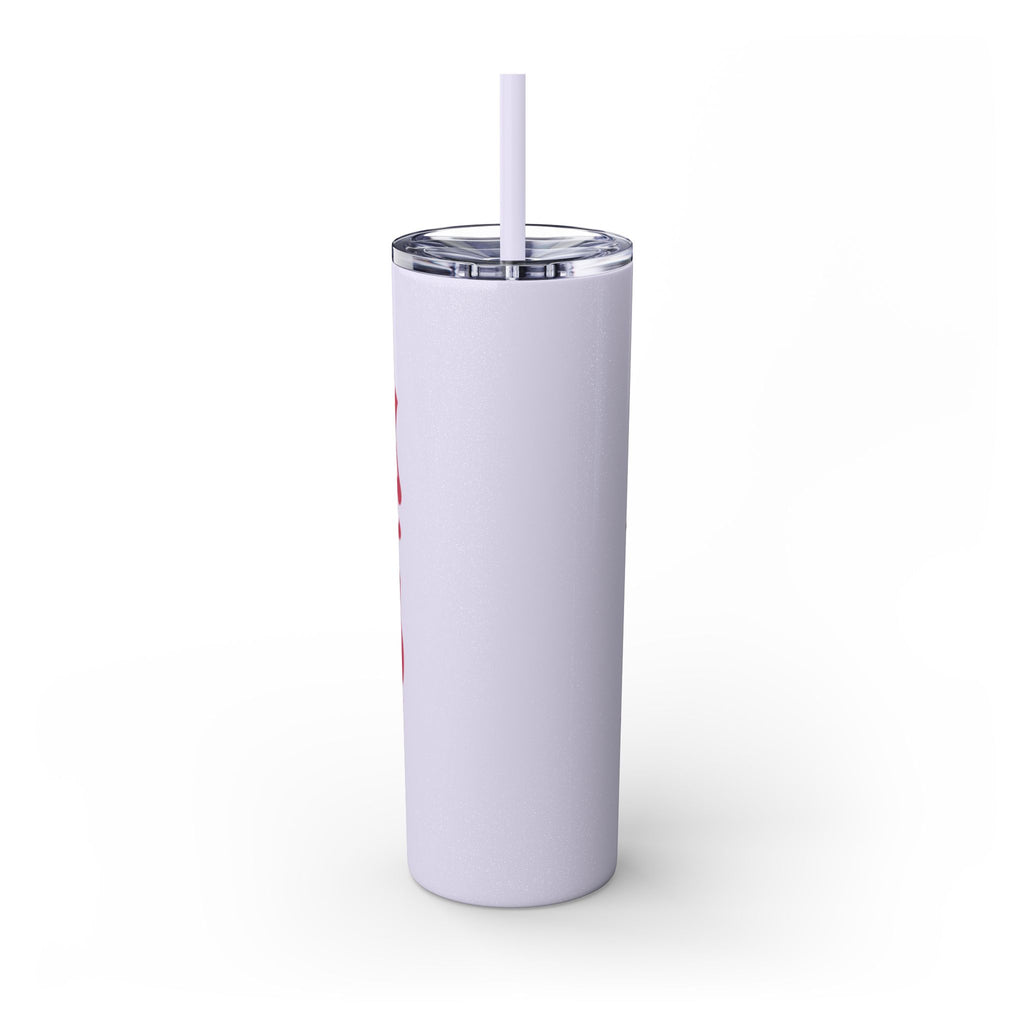 Drink Like A Boss - Skinny Tumbler with Straw, 20oz