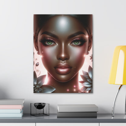 "Gorgeous" Silver - Canvas Gallery Wraps