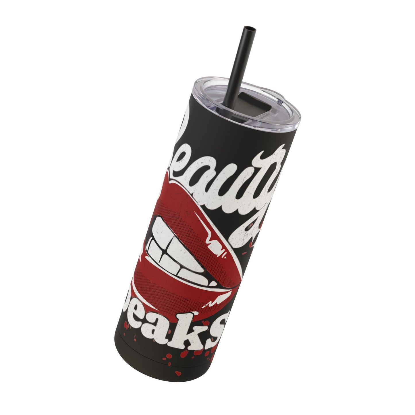 Beauty Speaks - Maars Maker Skinny Matte Tumbler, 20oz - Creatively Designed Shop