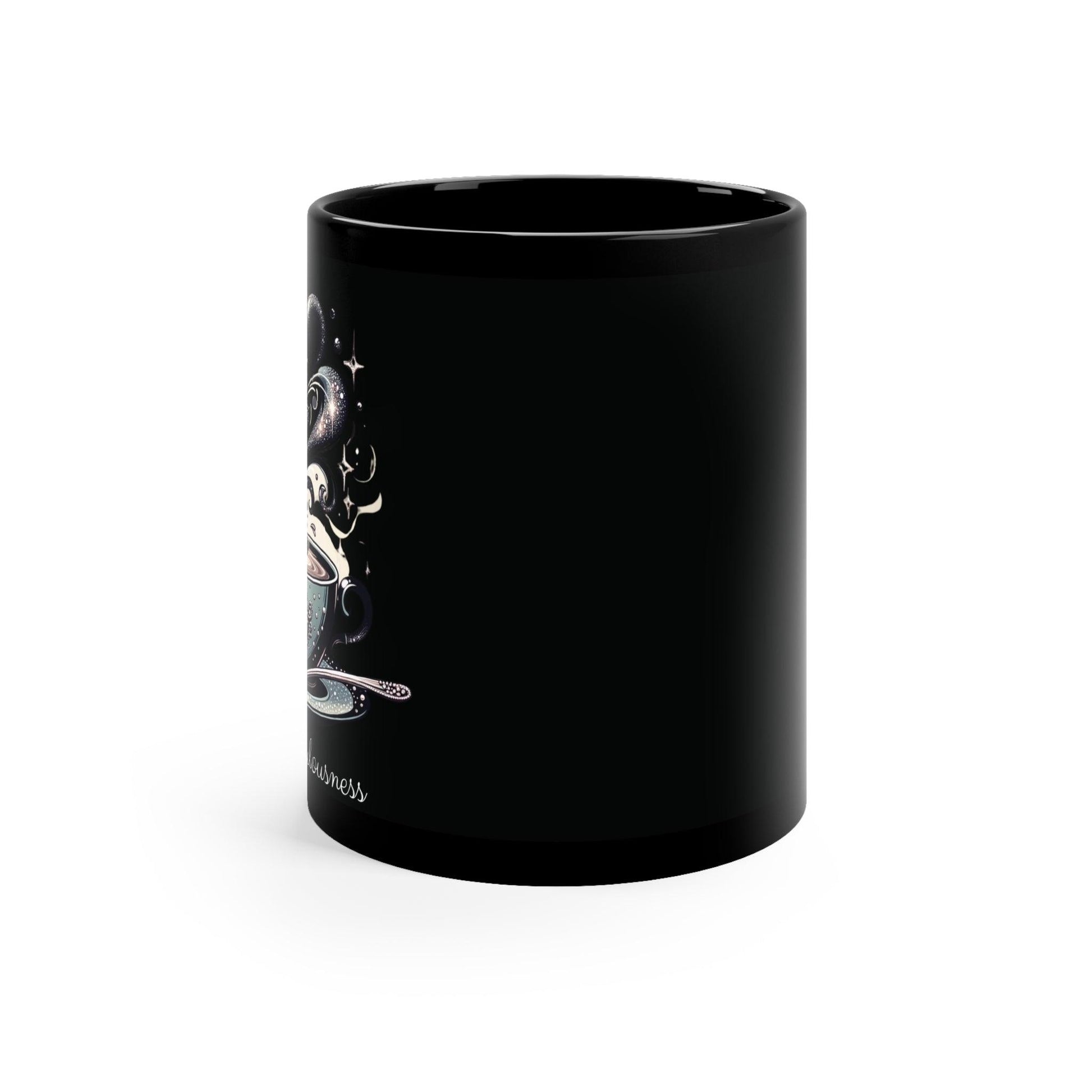 A Steamy Cup of Fabulousness - Black Coffee Mug, 11oz - Creatively Designed Shop