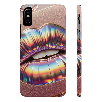 "Bronze Kiss" - Slim Phone Cases - Creatively Designed Shop