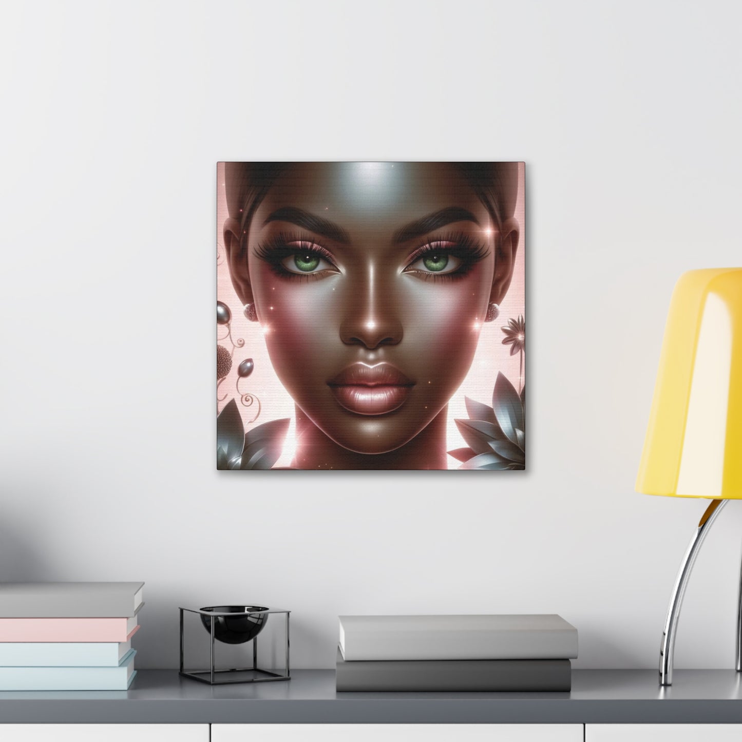 "Gorgeous" Silver - Canvas Gallery Wraps