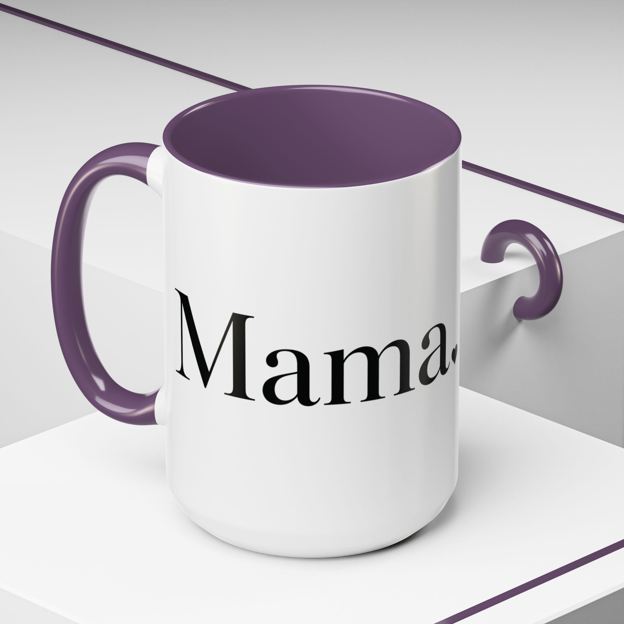 Mama – Accented Ceramic Mug