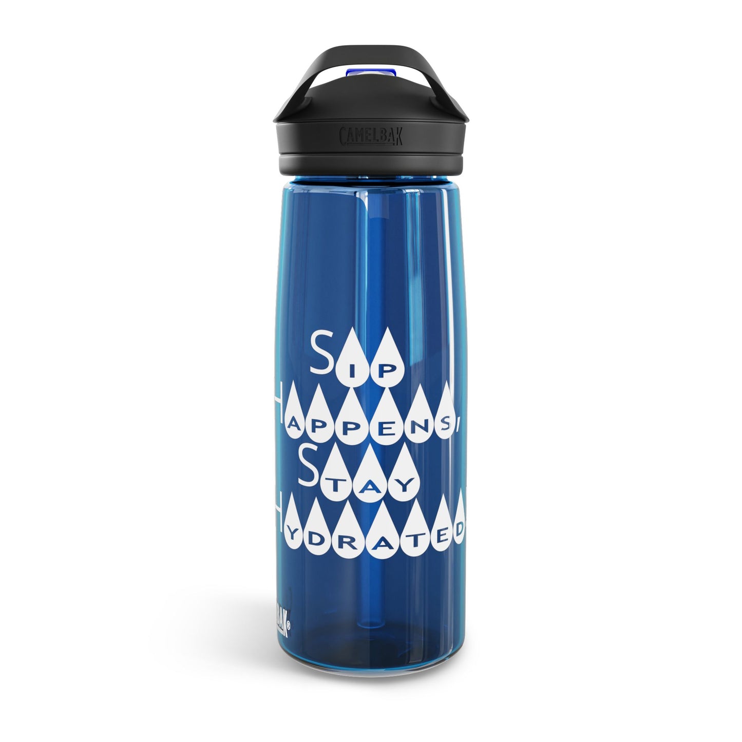 "Sip Happens, Stay Hydrated" - CamelBak Eddy®  Water Bottle, 20oz\25oz