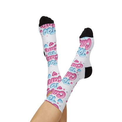 Too Cute to Care Socks