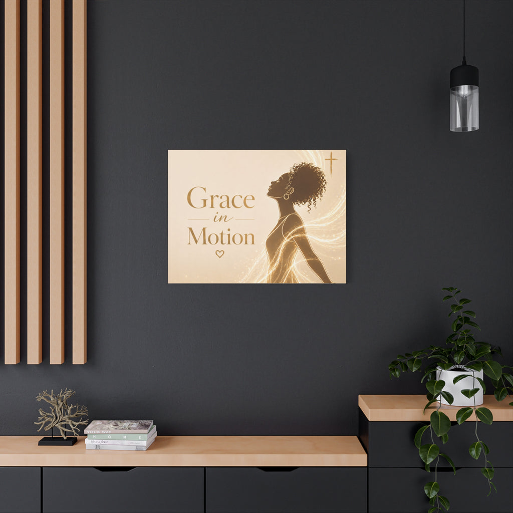 Grace In Motion - Matte Canvas Wall Art