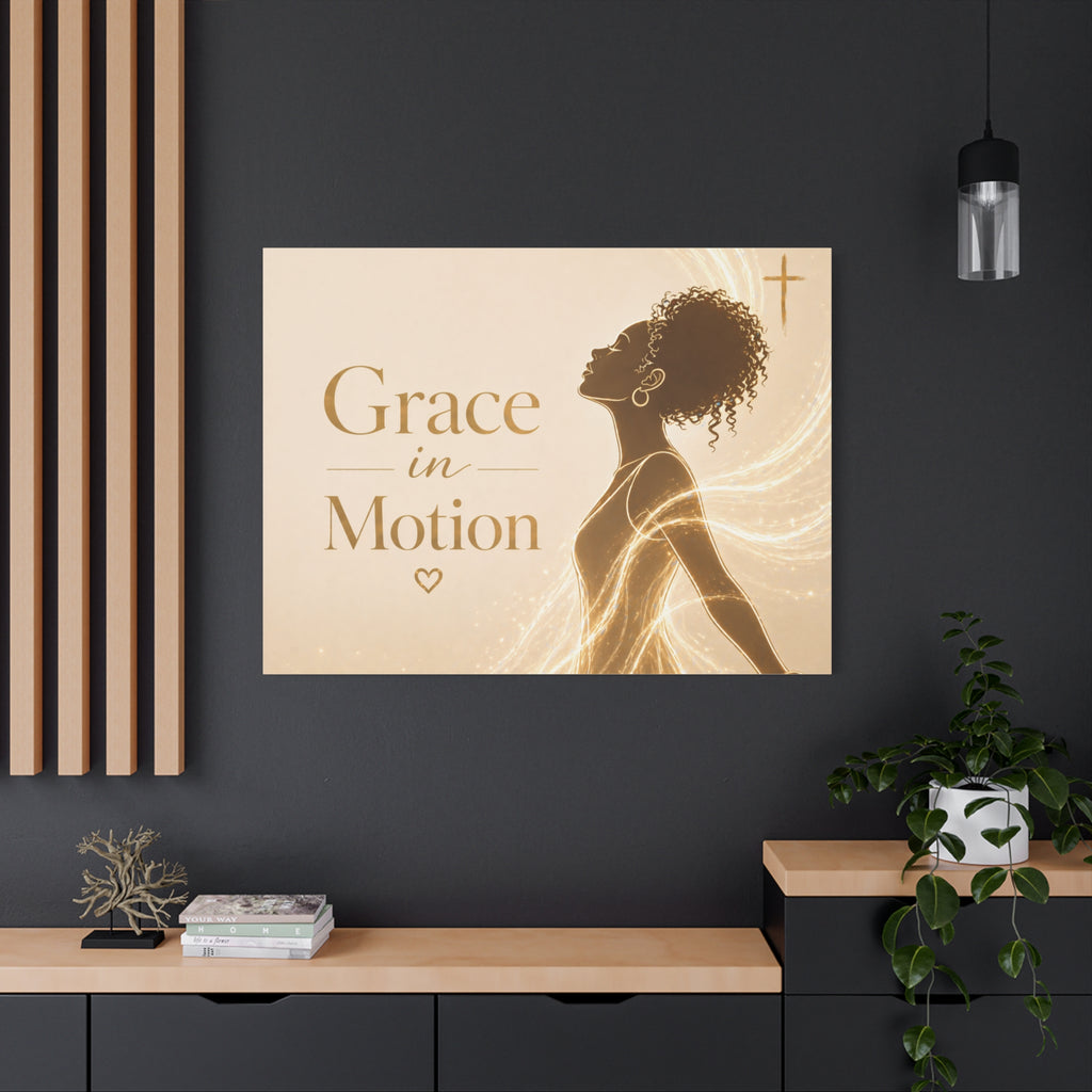Grace In Motion - Matte Canvas Wall Art