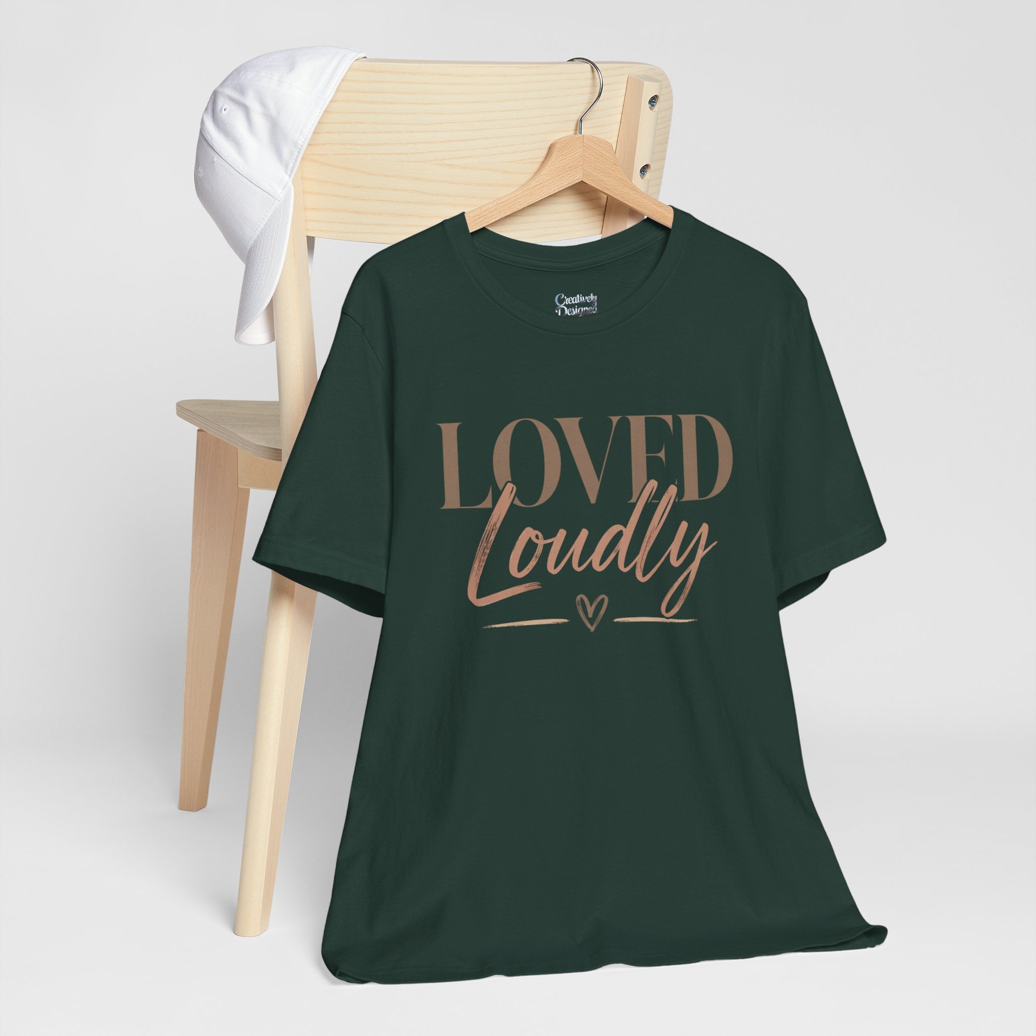 Loved Loudly - Jersey Short Sleeve Tee