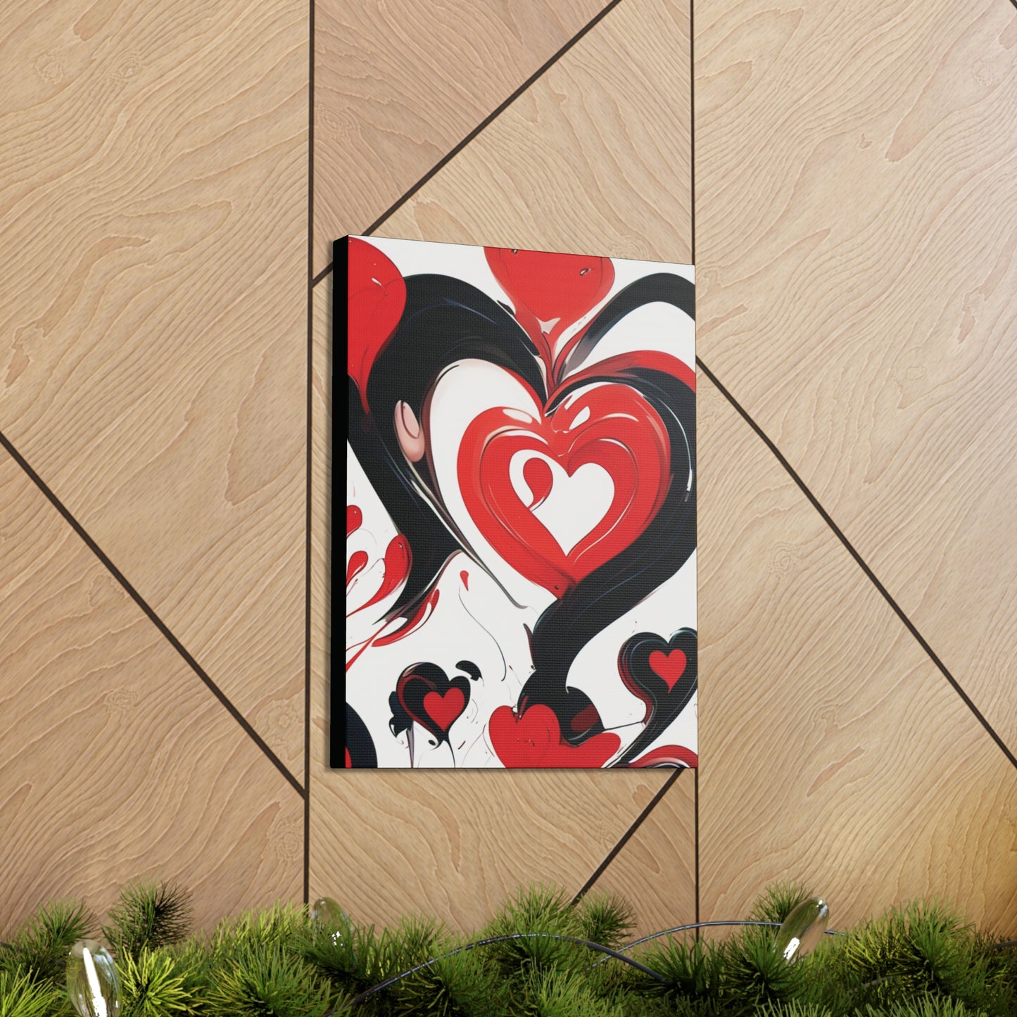 Hearts & Love - Canvas Gallery Wraps