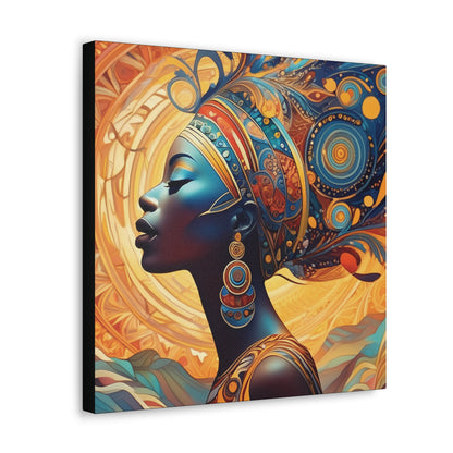 African Beauty - Canvas Gallery Wraps