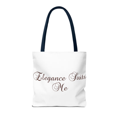 "Elegance Suits Me" (Hazel) - Tote Bag (AOP) - Creatively Designed Shop
