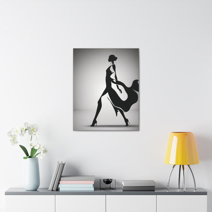 "Silhouette" - Canvas Gallery Wraps