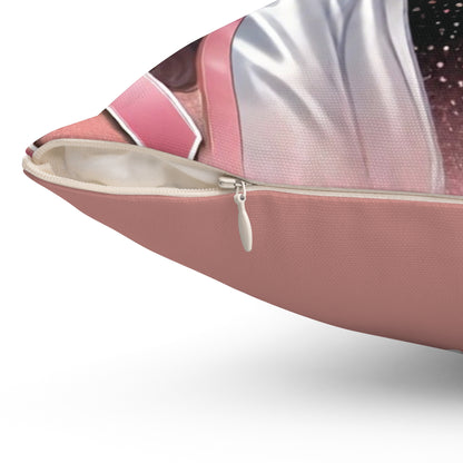 Bold Beautiful Unbreakable - Spun Polyester Square Pillow