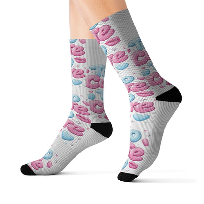 Too Cute to Care Socks