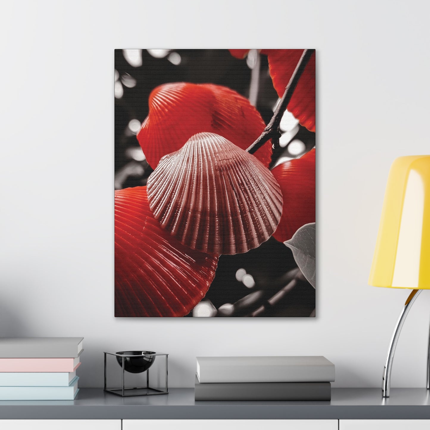 Red Shells - Canvas Gallery Wraps