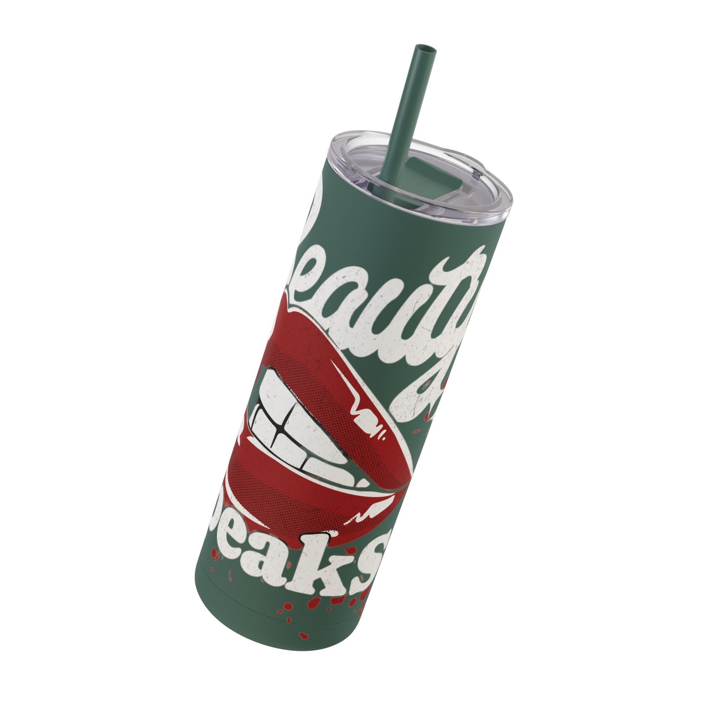 Beauty Speaks - Maars Maker Skinny Matte Tumbler, 20oz - Creatively Designed Shop
