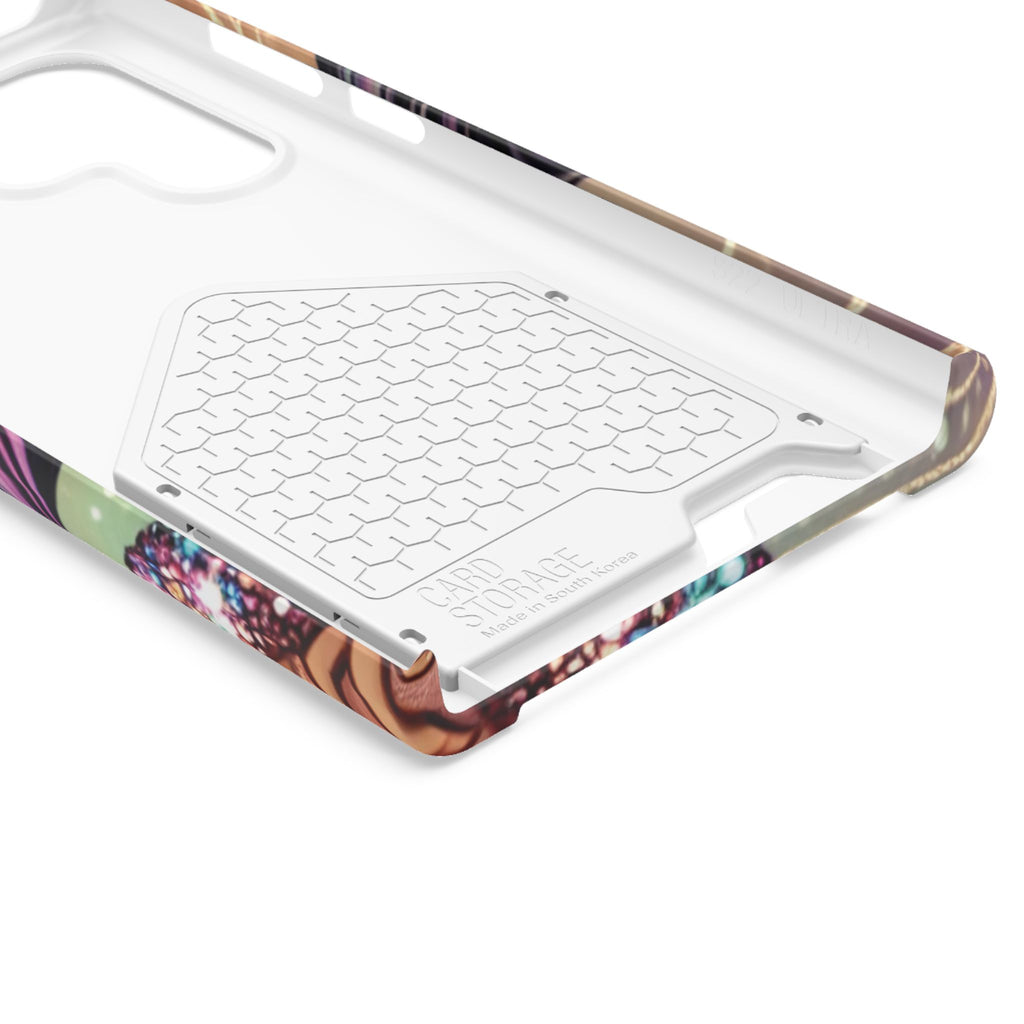 "Stunning" - Phone Case With Card Holder