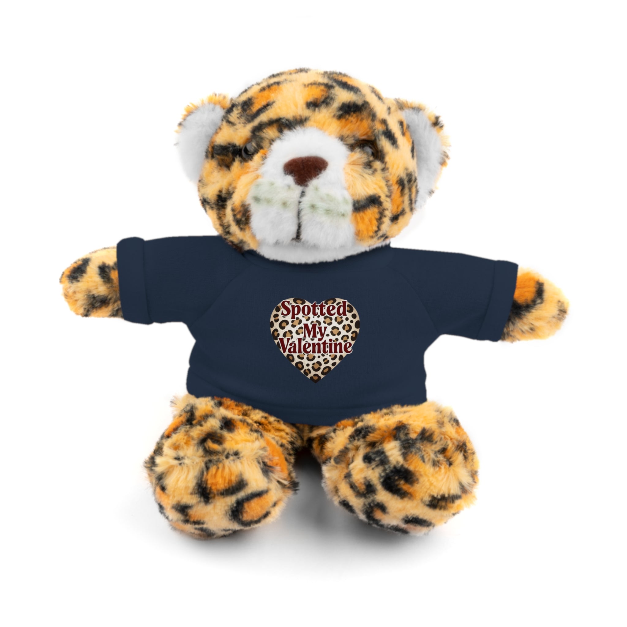 'Spotted My Valentine' - Stuffed Jaquar with Tee