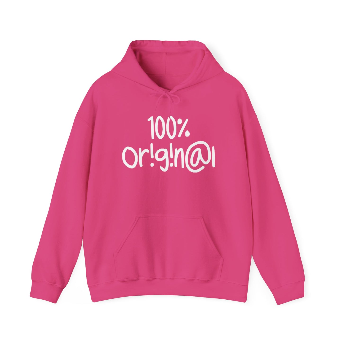 "100% Or!g!n@l" - Unisex Heavy Blend™ Hooded Sweatshirt - Creatively Designed Shop