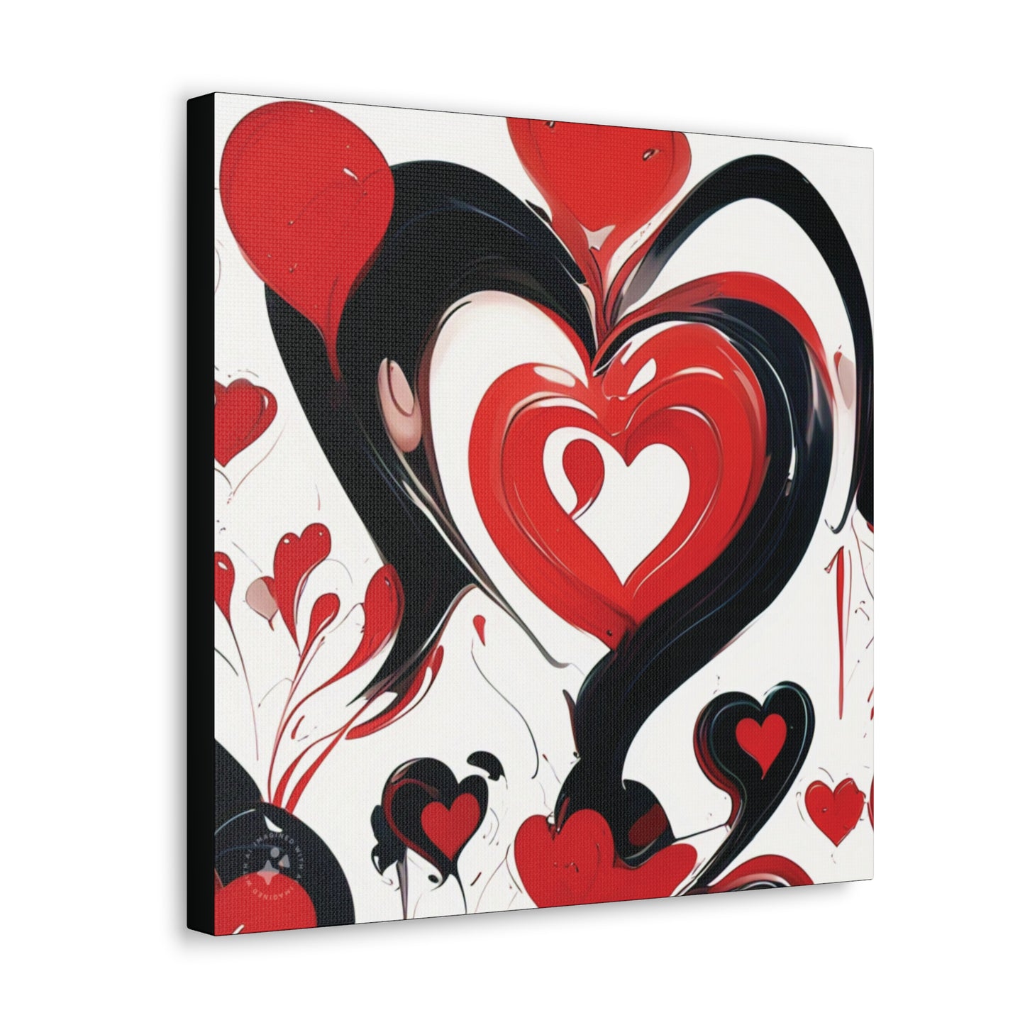 Hearts & Love - Canvas Gallery Wraps