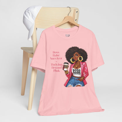 Boss Babe Survivor - Unisex Jersey Short Sleeve Tee