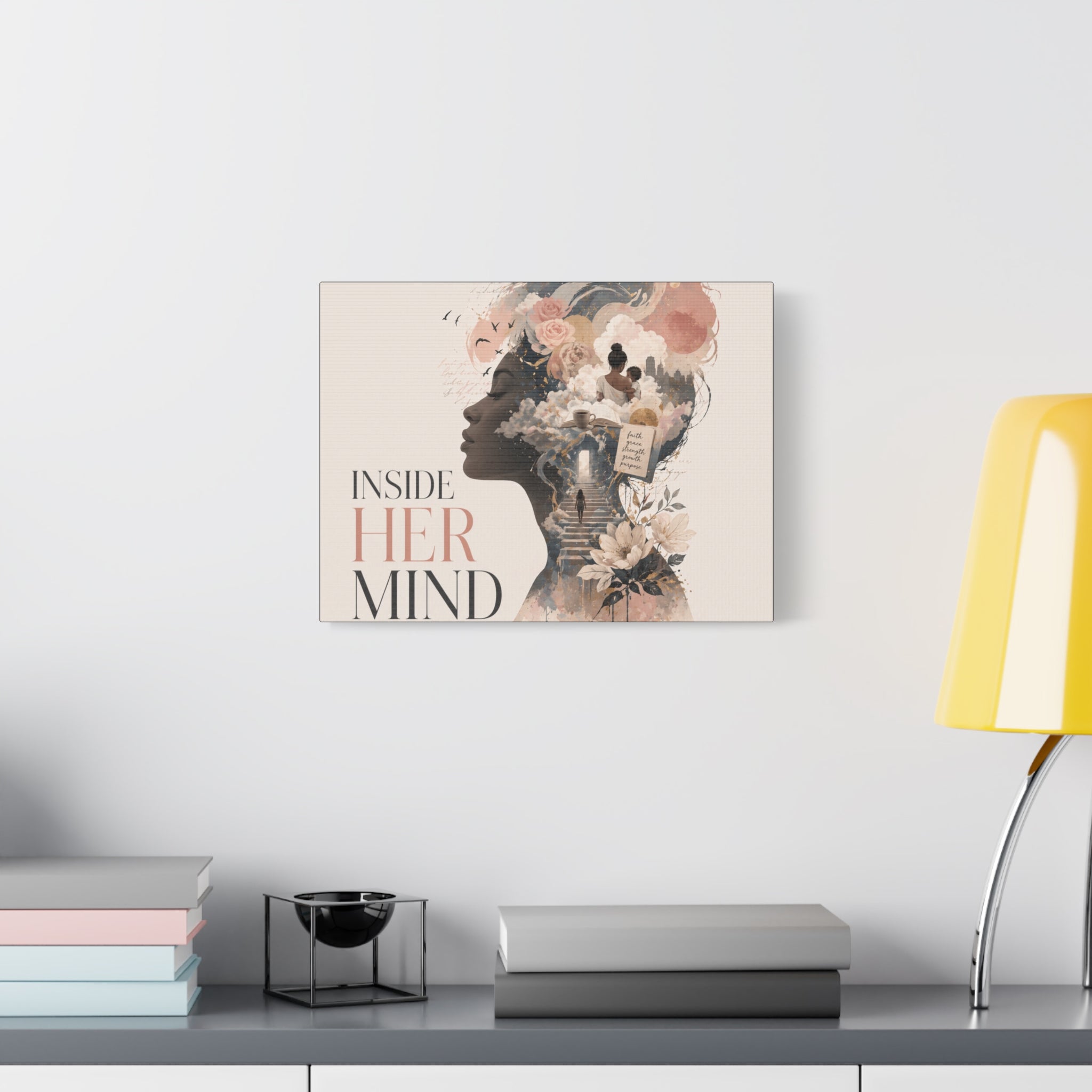 Inside Her Mind - Matte Canvas Wall Art