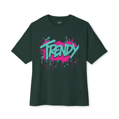 "Trendy" - Unisex Oversized Boxy Tee