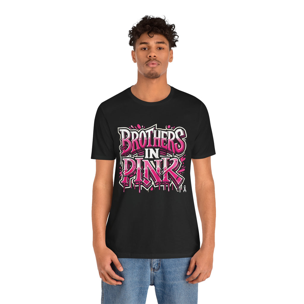 Brothers in Pink - Unisex Jersey Short Sleeve Tee