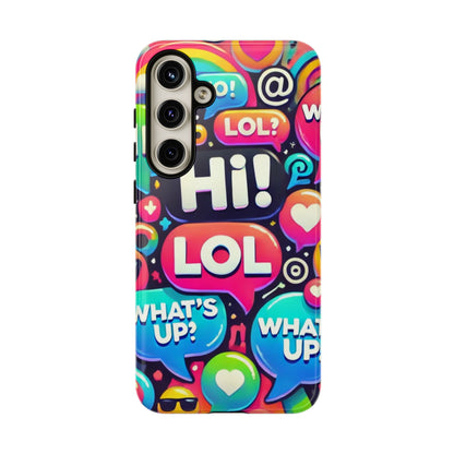 "Text Bubbles" - Tough Cases