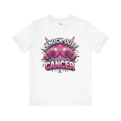Knock Out Cancer - Unisex Jersey Short Sleeve Tee