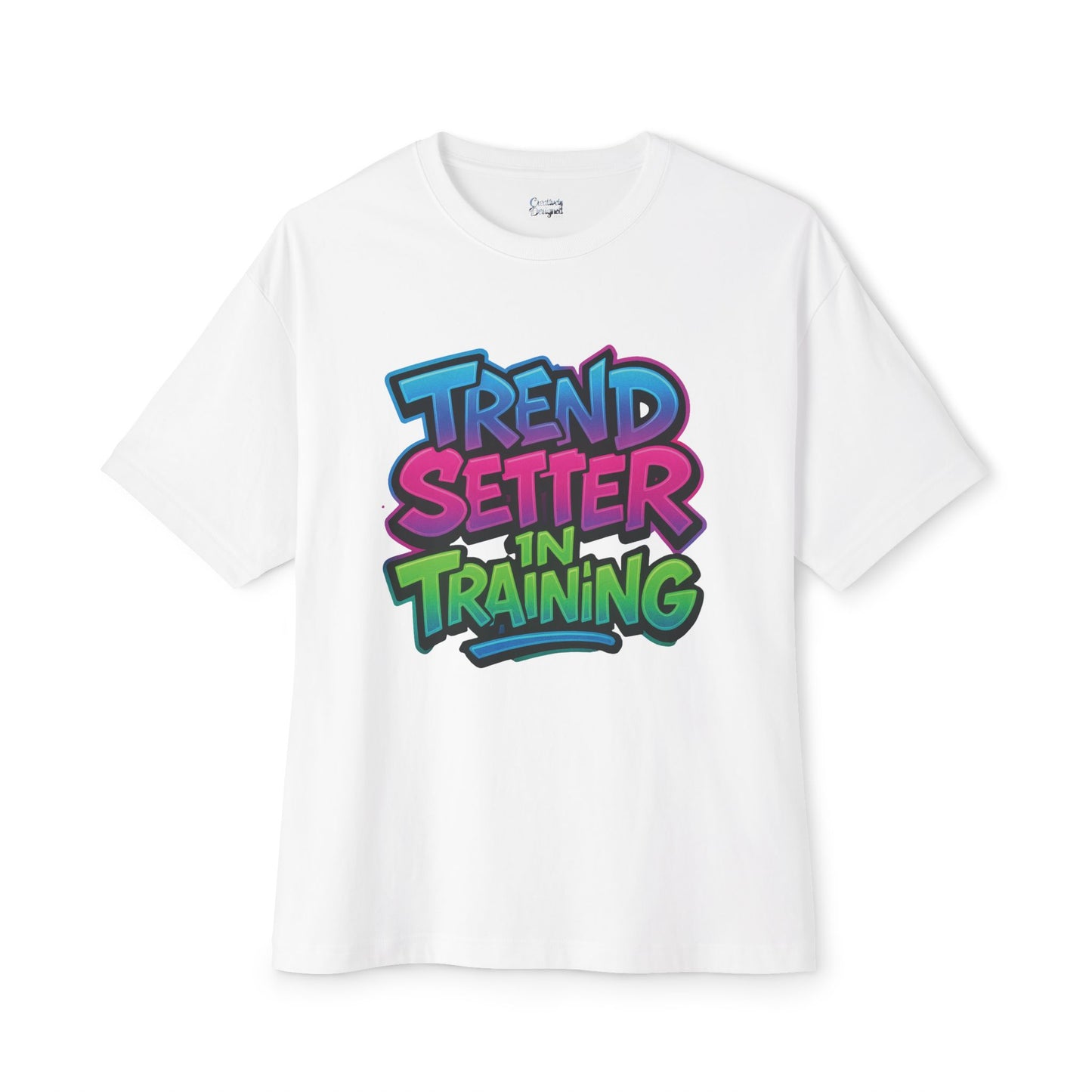 Trend Setter In Training - Unisex Oversized Boxy Tee